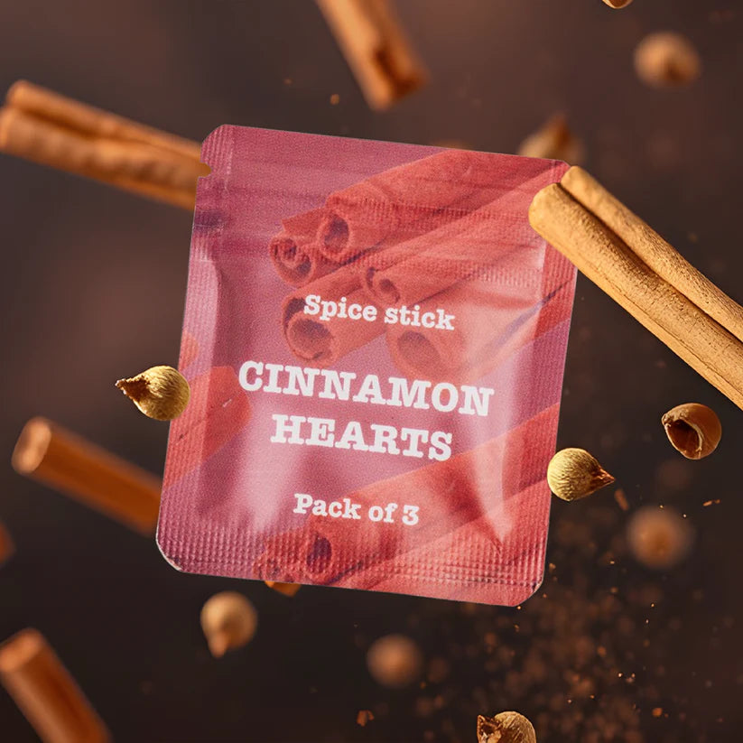 Cinnamon Hearts - Sabor a Canela